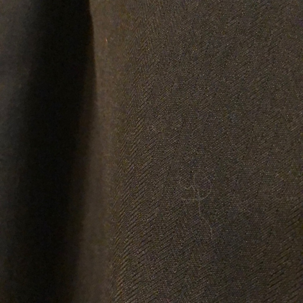 Black herringbone patterned dress pants - Picture 5 of 6